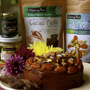 3-Layered Cacao-Avocado Ganache Pecan Pie