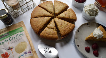 Vegan (maple sweetened) Vanilla Cake