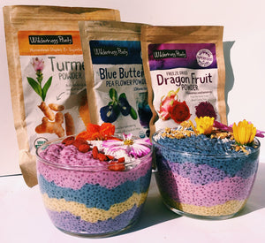 Rainbow Chia Pudding