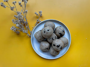 No Bake Chocolate Chip Cookie Bites