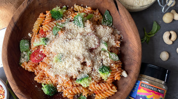 Vegan Macadamia Miso Parm