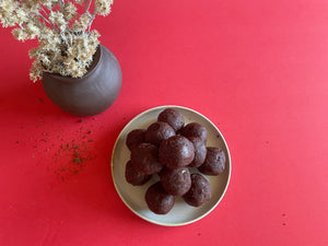 No Bake Brownie Bites