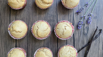 Vegan Lavender Vanilla Cupcakes🧁