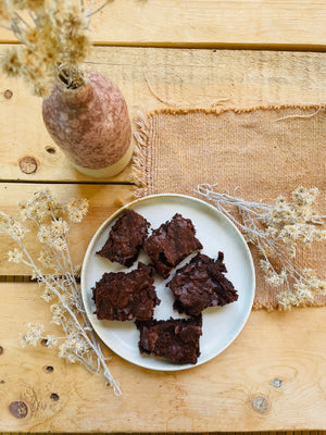 Brownies (Gluten Free + Vegan)