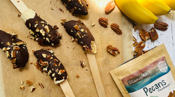 Chocolate Pecan Banana Pops