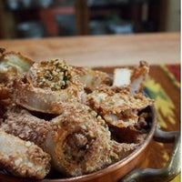 Crunchy Baked Hemp-Encrusted Onion Rings