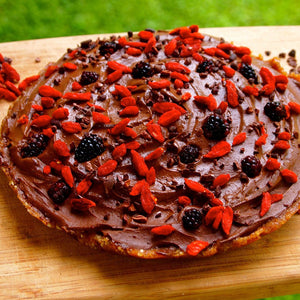 Creamy Cacao Mousse Pie with Pecan Crust