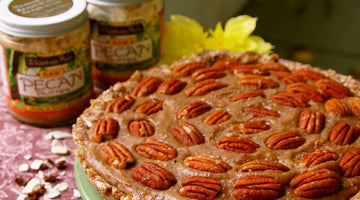 Raw Caramel Pecan Pie