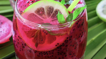 Dragon Fruit Lemonade Chia Splash