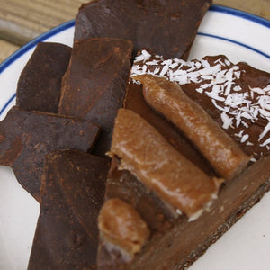 Almond Caramel Fudge Cacao Dreamin' Pie