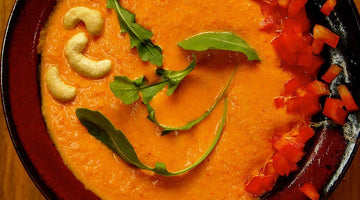 Cream of Raw Red Peppa Soup