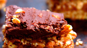 Crunchy Almond 4 Layer Bars