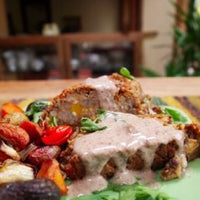 Nut Butter Gravy and Hemp Nut Loaf