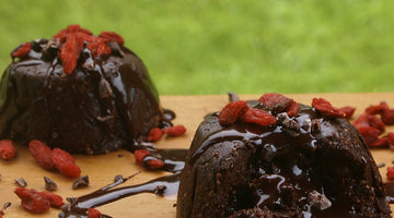 Raw Molten Lava Chocolate Volcano: Seismic Waves!