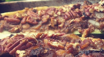 Pecan-Stuffed Jumbo Zucchini