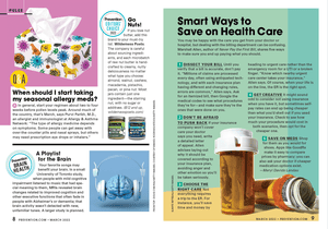 Prevention Magazine- Editor's Pick, Wilderness Poets Nut Butter March 2022