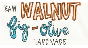 Raw Walnut-Fig Olive Tapenade