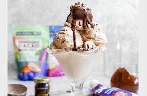 Magic Shell Vanilla Ice Cream- Vegan and Easy to Make at Home