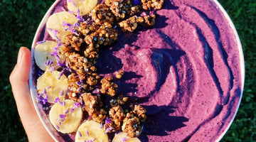 Blueberry Lavender Smoothie Bowl