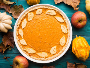 Walnut Butter-Pumpkin Pie