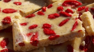 Vanilla Dreamsicle Coconut Bark