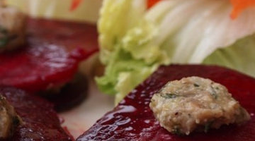 Beet Cheez-y Ravioli