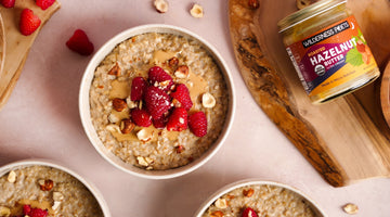 Hazelnut Butter Steel Cut Oats