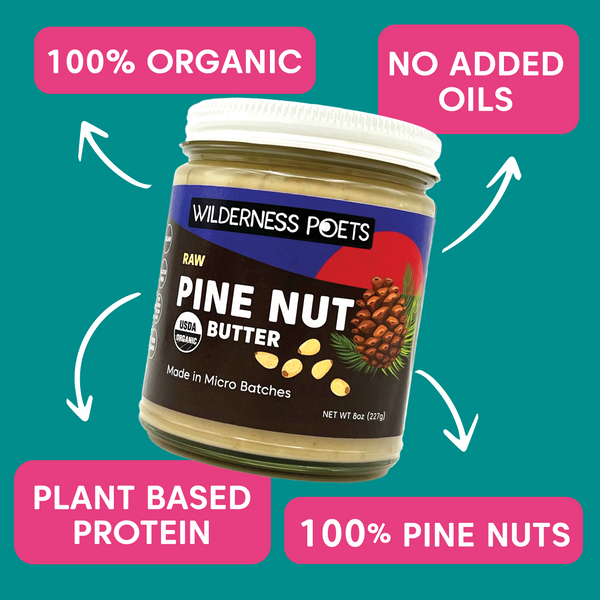 Pine Nut Butter - Organic, Raw