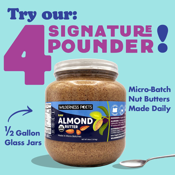Almond Butter - Organic, Raw