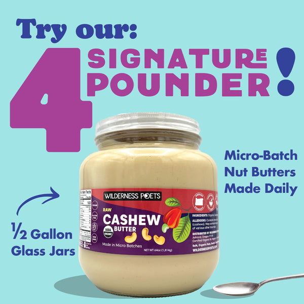 Cashew Butter - Raw, Organic