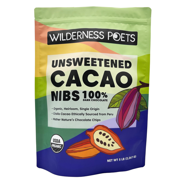 Cacao Nibs - Organic, Unsweetened