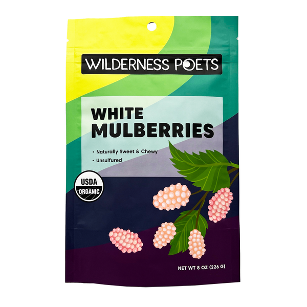 White Mulberries - Organic, Raw