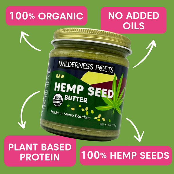 Hemp Seed Butter - Organic, Raw