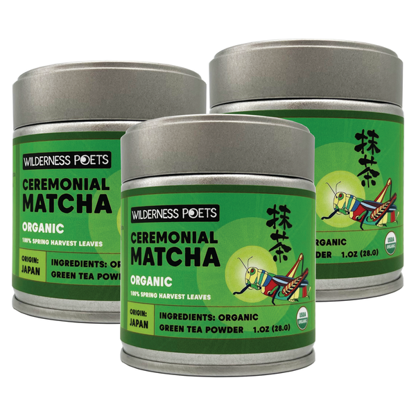 Ceremonial Matcha Green Tea Powder - Organic