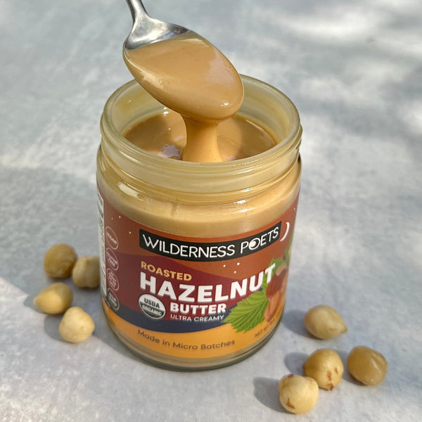 Hazelnut Butter - Roasted, Organic, Ultra Creamy