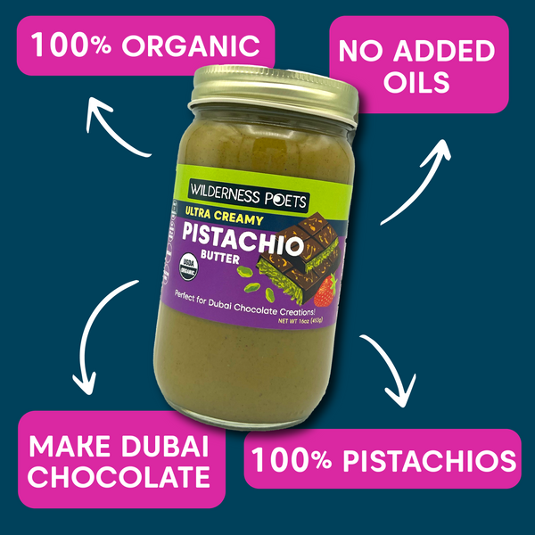 Ultra Creamy Pistachio Butter -  Organic