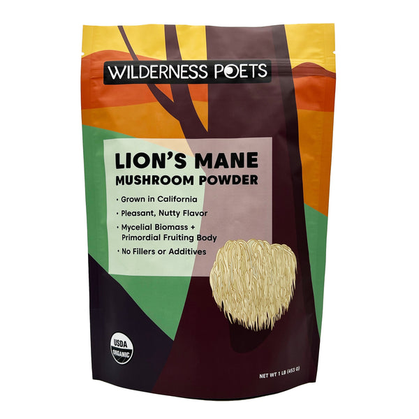Lion's Mane Mushroom Powder - Organic
