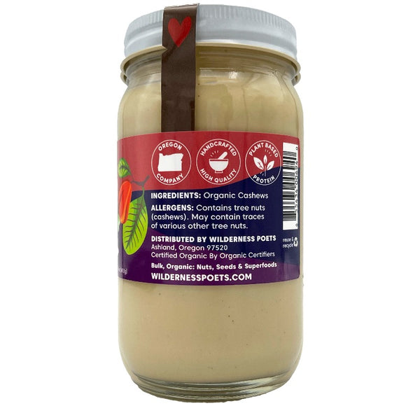 Cashew Butter - Raw, Organic