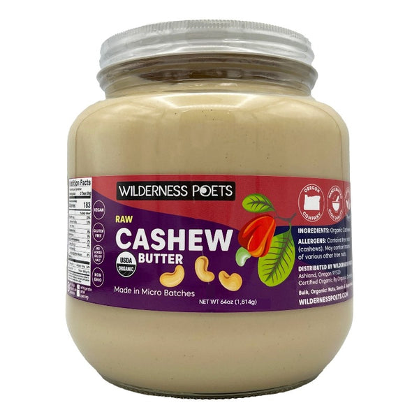 Cashew Butter - Raw, Organic