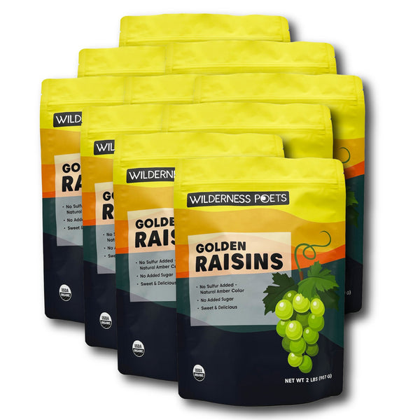 Golden Raisins - Organic, Raw