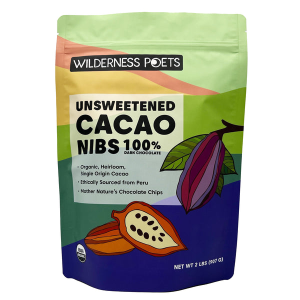 Cacao Nibs - Organic, Unsweetened