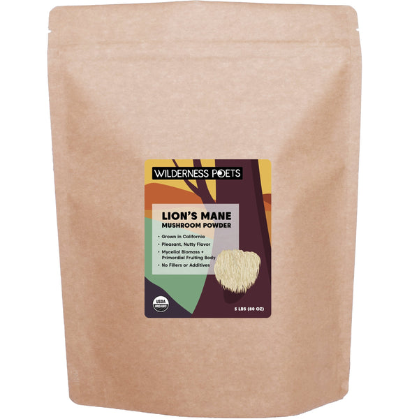 Lion's Mane Mushroom Powder - Organic