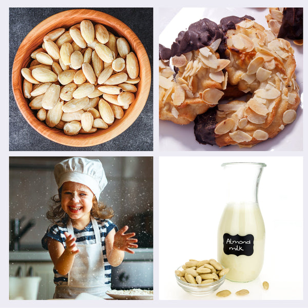 Almonds - Blanched, California Grown, Organic