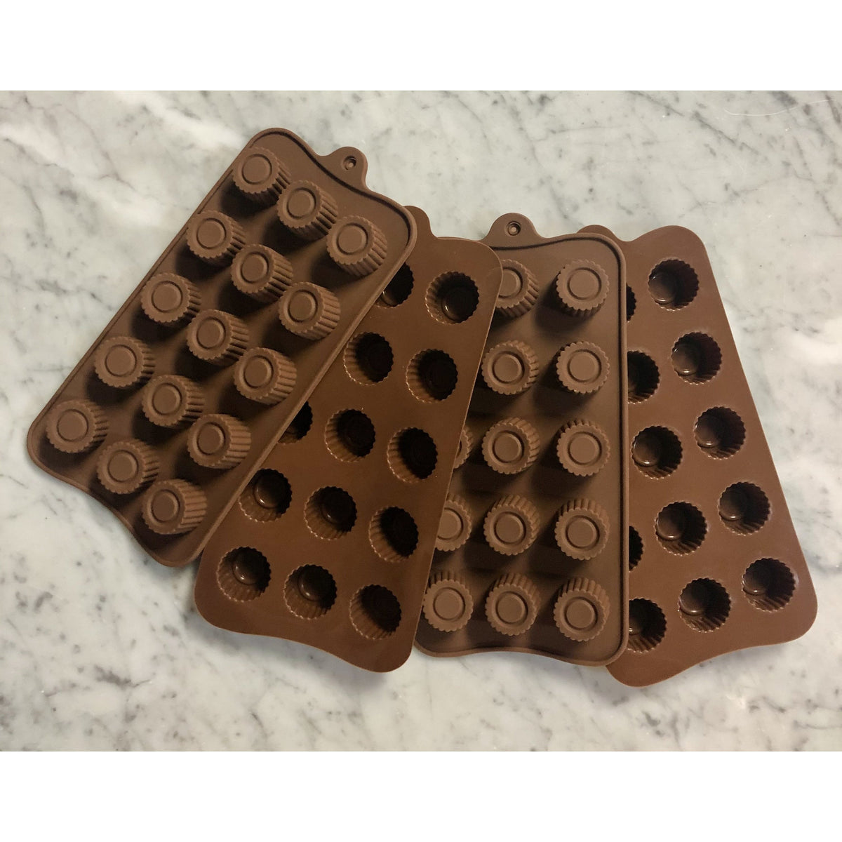 Silicon Break-Apart Chocolate Molds (4 pack) – Wilderness Poets