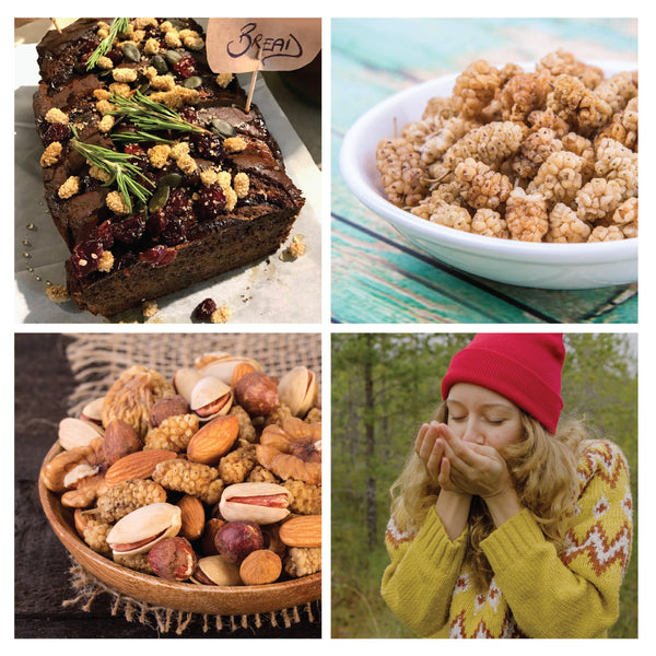 White Mulberries - Organic, Raw