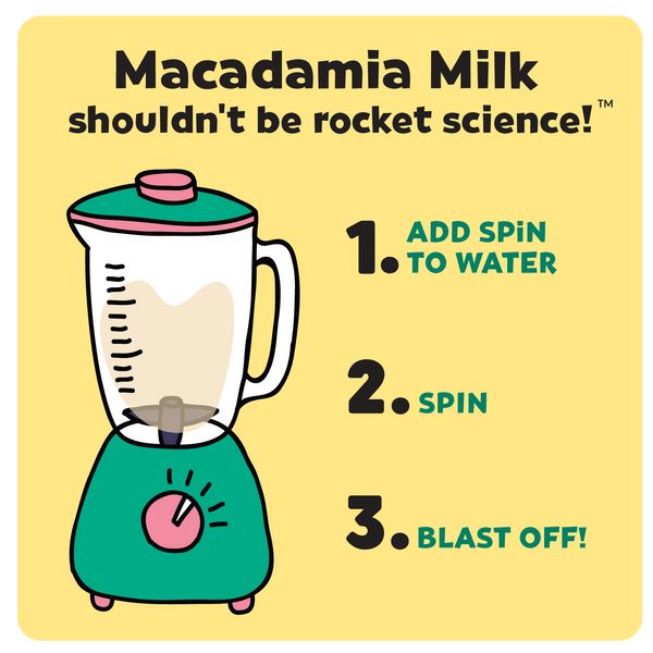 SPiN: Macadamia Milk Concentrate - Unsweetened
