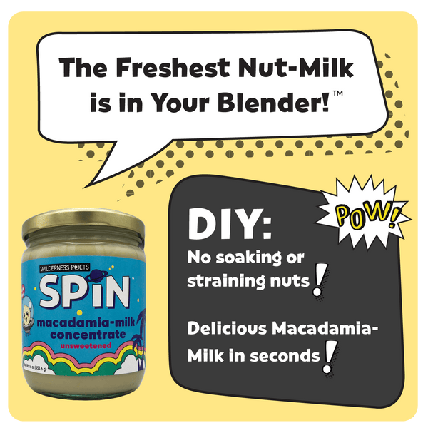 SPiN: Macadamia Milk Concentrate - Unsweetened
