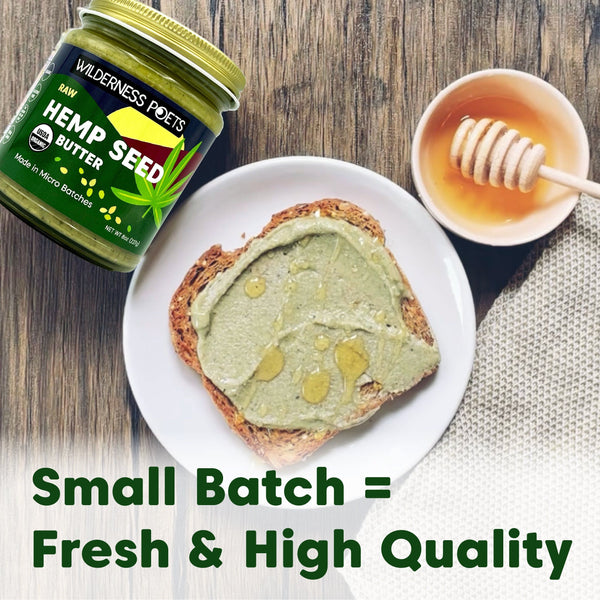Hemp Seed Butter - Organic, Raw