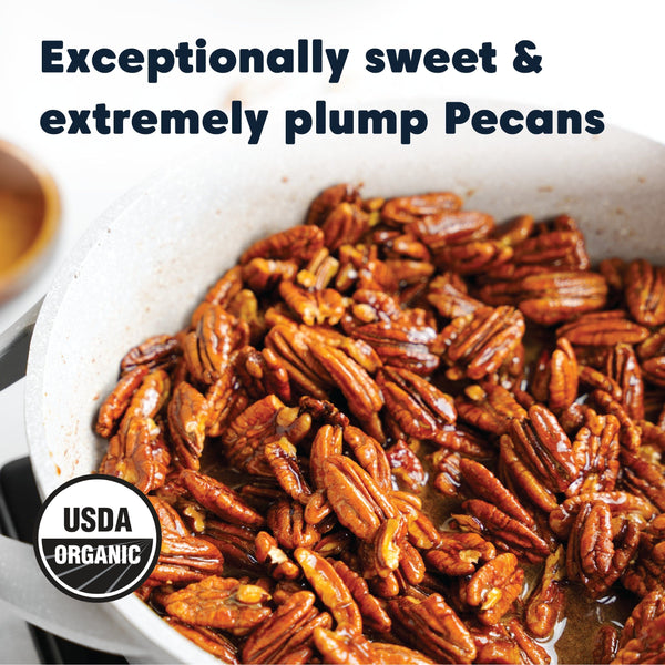 Pecans - Organic, Fancy Mammoth Halves