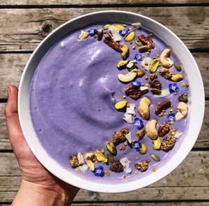 Blue Butterfly Spring Smoothie Bowl
